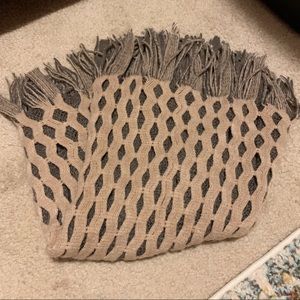 Infinity scarf beautiful! Double layer detail